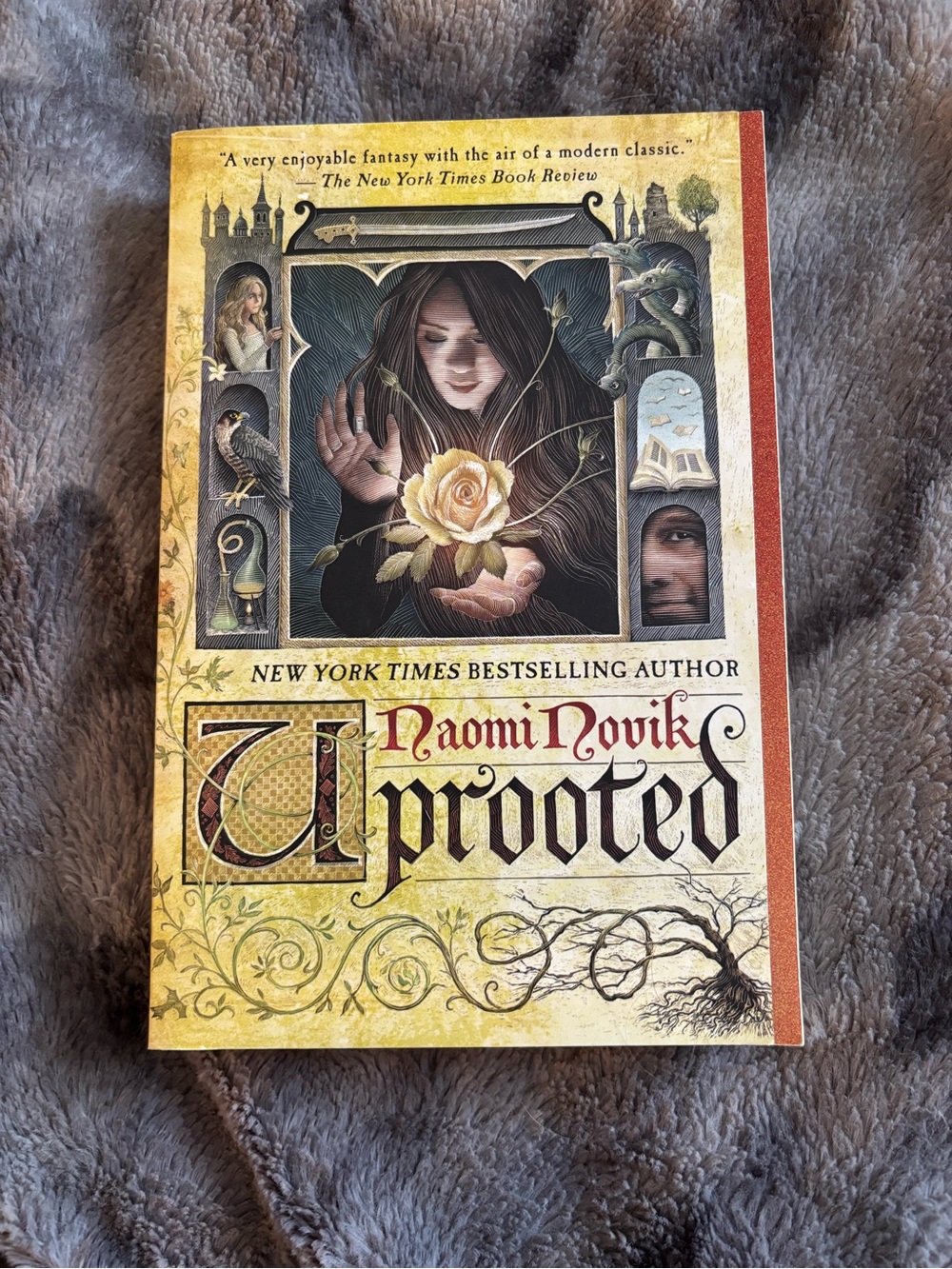 Uprooted by Naomi Novik Paperback Book